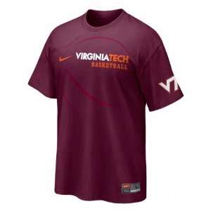  Virginia Tech Hokies Nike Maroon Official 2010 2011 