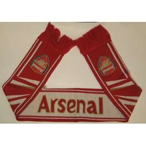  Arsenal FC Soccer Team Scarf: Sports & Outdoors