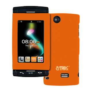   Sharp FX Hard Orange Case Cover+Car+Wall Chargers 886571340239  