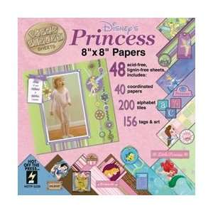  New   Paper Pizazz Paper & Accent Kits 8X8   Princess by 