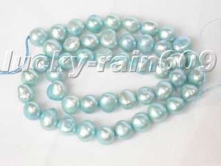 9mm soft blue baroque pearls loose beads s2057  