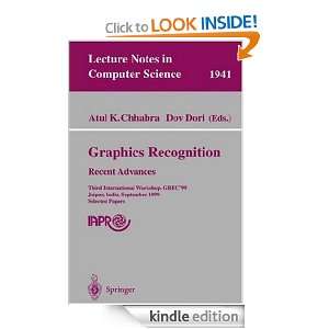 Graphics Recognition. Recent Advances: Third International Workshop 