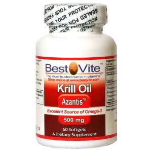 Krill Oil 500mg (60 Softgels)