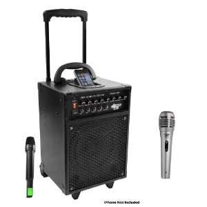  and Mic System Package   PWMA930I 600 Watt VHF Wireless Portable 