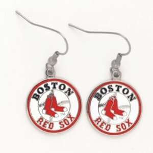  BOSTON RED SOX OFFICIAL LOGO EARRINGS