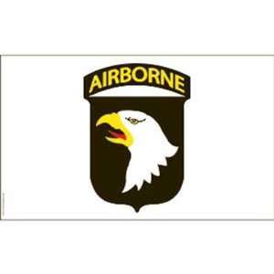  U.S. Army 101st Airborne Flag 3ft x 5ft: Patio, Lawn 