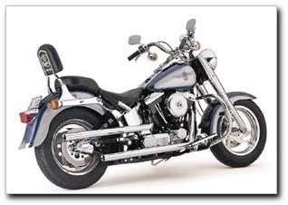 2000 2006 Harley Davidson Softail Vance & Hines Hi Lo Straight Shots 