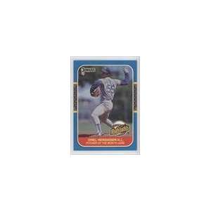  1987 Donruss Highlights #13   Orel Hershiser Sports Collectibles