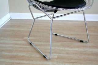 Bertoia Wire Mesh Diamond Chair Eames Era Modern  