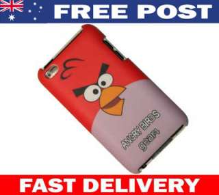 NEW ANGRY BIRDS COVER CASE 4 IPOD TOUCH 4th GEN 4G  