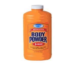  Assured Medicated Body Powder, Triple Relief Formula, 10 