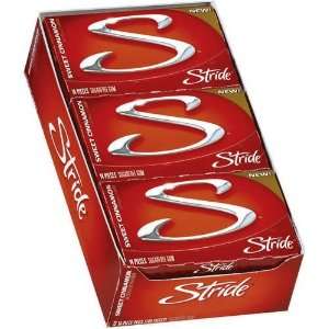 Stride Sweet Cinnamon Gum   12 Packs Grocery & Gourmet Food