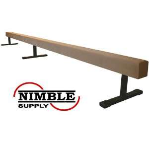  12ft Tan 12 inch High Suede Balance Beam Sports 