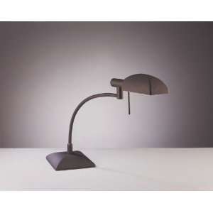   ? Task Table Lamp in Manhattan Bronze with Metal Shade Model P551 635