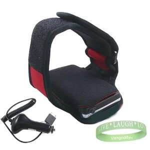   Athletic Sports Armband skin Cover case + Walkman X Series Car Charger
