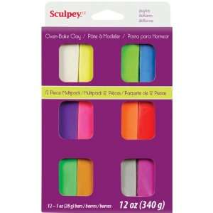  Sculpey III Multi Packs Brights 