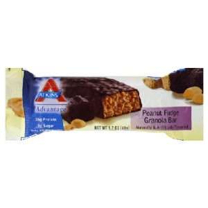 Atkins Nutritional, Advant Bar Penut Fudge Green , 1.7 Ounce (12 Pack 
