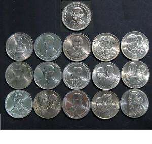 Thailand 20 Baht NICKEL Complete 50 Diff coins *UPDATED  