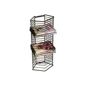  NEW Black 28 DVD Onyx Wire DVD Rack (Stands Mounts 
