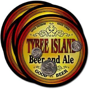  Tybee Island, GA Beer & Ale Coasters   4pk Everything 