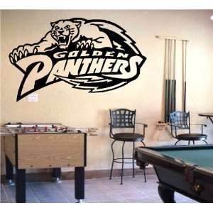   Vinyl Sticker Sport Logo Florida International Golden Panthers (S223