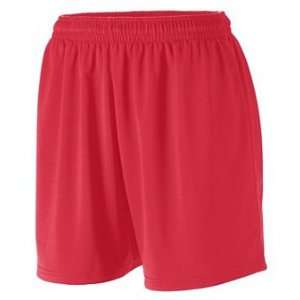 Augusta Sportswear Ladies 5 Poly/Spandex Short RED W2XL