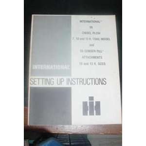   attachments, setting up instructions International Harvester Books