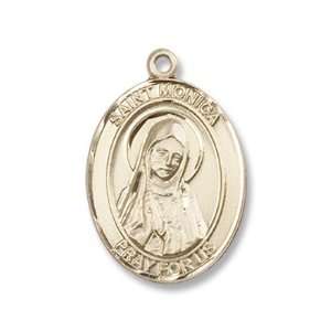   St Monica Pendant First Communion Catholic Patron Saint Medal Jewelry