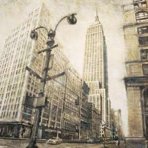  Empire State Building From Madison Ave.   Poster by 