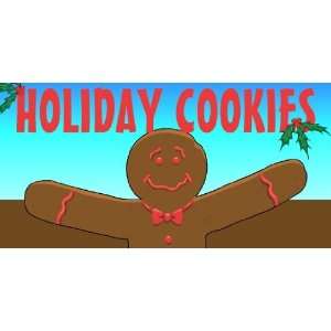  3x6 Vinyl Banner   Holiday Cookies: Everything Else