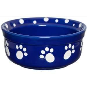Signature Housewares Paws Dog Bowl   Cobalt Blue   Medium (Quantity of 