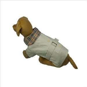 Pet Life 23BR/23PK Fashion Plaid Collared Dog Coat Size: Small, Color 