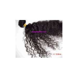  Natural Kinky Curly Remi 100% Human Hair Extensions 12 22 