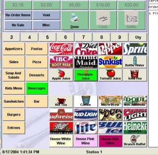   BAR Cafe & Pizza Delivery TOUCH COMPUTER POS SYSTEM PRO + HELP  