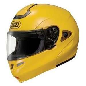   MULTITEC FLIP UP AXIS YELLOW MOTORCYCLE Full Face Helmet: Automotive