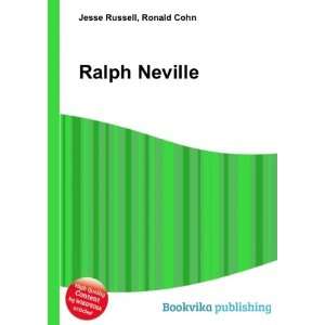  Ralph Neville Ronald Cohn Jesse Russell Books