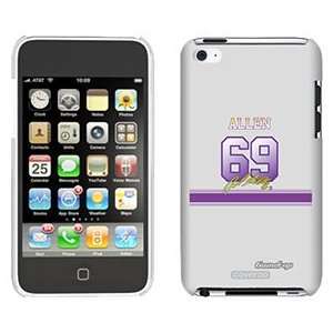  Jared Allen Signed Jersey on iPod Touch 4 Gumdrop Air 