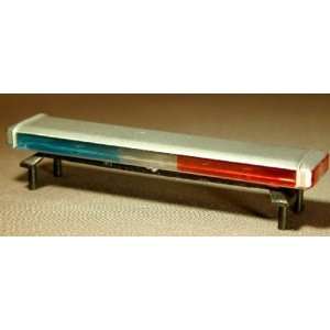   18 Low Profile Lightbar For Police Cars   Red/Blue #1914 Toys & Games