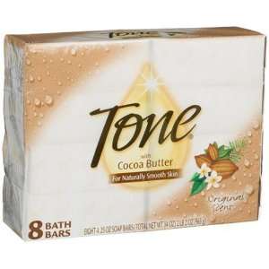  Tone Bar Soap 8 pack, Original, 4.25 Ounce Bars: Beauty