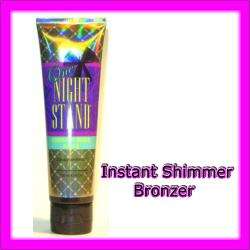   ONE NIGHT STAND INSTANT SUNLESS SHIMMER BRONZER SELF TAN LOTION  