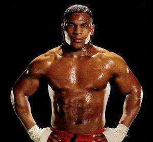 MIKE TYSON OLYMPIC POSTER PRINT, 23x21 **LOOK**  