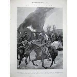   1900 Manchester Post Office Transvaal War Horses Fire