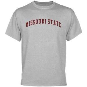 Missouri State University Bears Basic Arch T Shirt   Ash