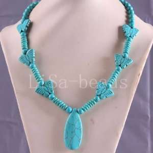 Green Turquoise Loose Beads Necklace Gemstone 21 from Hibiscus 