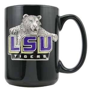  LSU Tigers Black Ceramic Mug