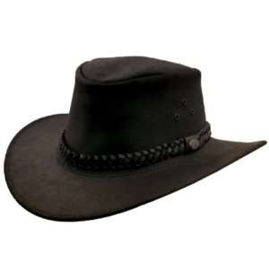  New Kakadu Rugged Bush Ranger Hat Black Medium: Everything 