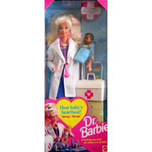  Dr. Barbie Doll w AA Baby Doll (1993) Toys & Games