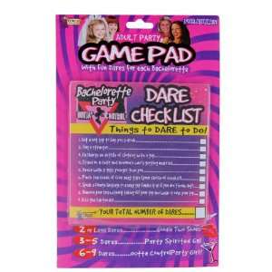  Bachelorette Party Outta Control Gamepad Dare Checklist 