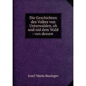   Von Ury Und Schwyz (German Edition): Josef Maria Businger: Books