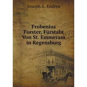   Von St. Emmeram in Regensburg (9785875754531) Joseph A. Endres Books